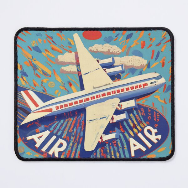 Item preview, Classic Air France Aviation for a Nostalgic Touch designed and sold by Tamas Das.