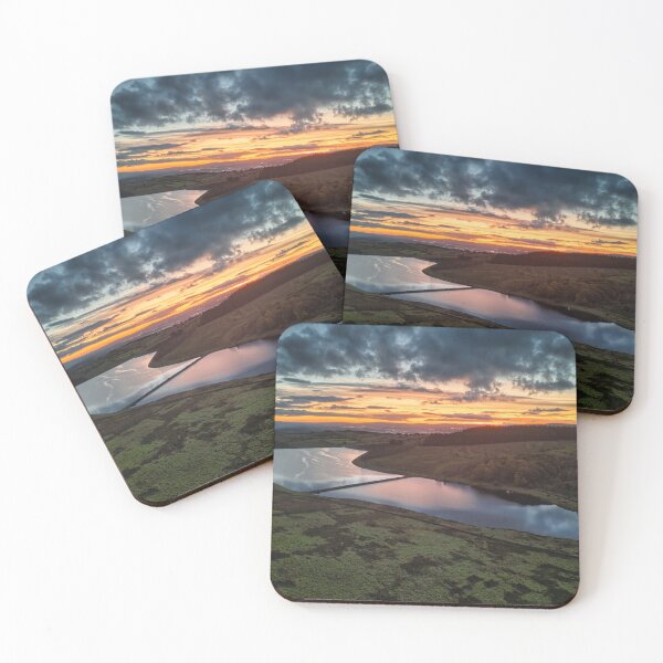 Item preview, Sunrise from Dean Clough Reservoir designed and sold by Shafiq Khan.