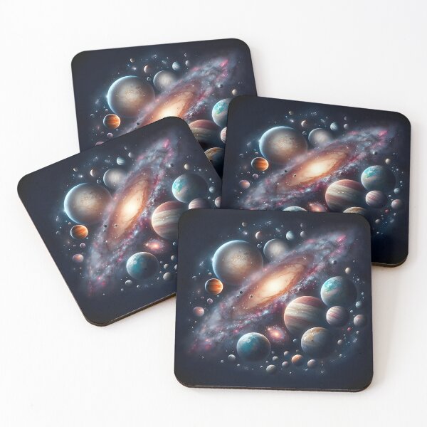 Item preview, Our Milky Way Galaxy and Solar System in Stunning Detail" "Beyond Boundaries: Mesmerizing 4K Artistry Unveiling the Beauty of Each Planet  designed and sold by Manoj Kumar  Mandali.
