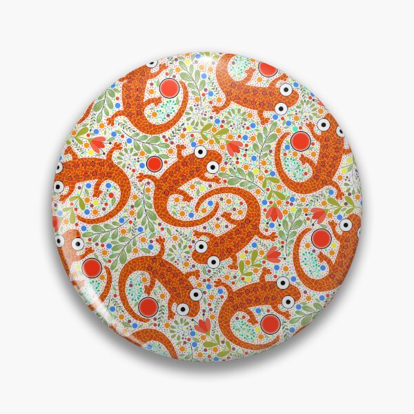Item preview, Red Spotted Newt Playful and Cute Newts on White designed and sold by GreenCarbon2112.