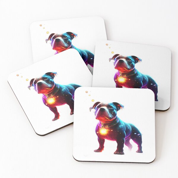 Item preview, Multicoloured Pitbull designed and sold by zangess1.