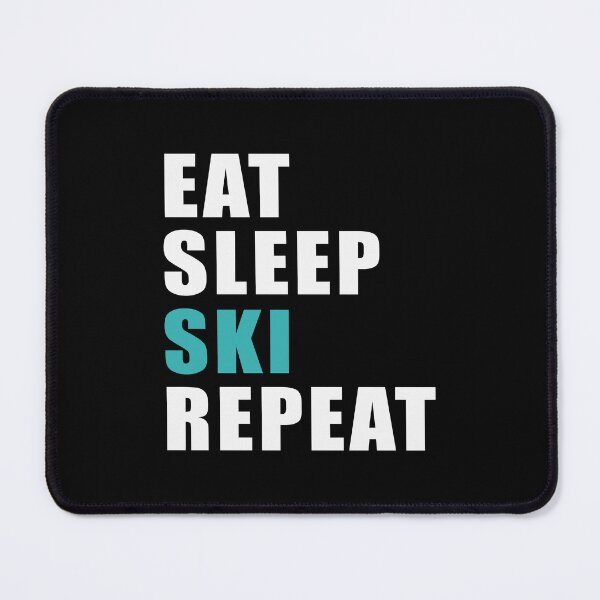 Item preview, " Skiing and Snowboarding " eat sleep ski repeat designed and sold by Gravy-tee07.
