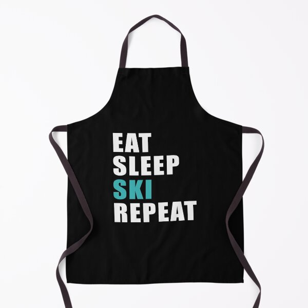 Item preview, " Skiing and Snowboarding " eat sleep ski repeat designed and sold by Gravy-tee07.