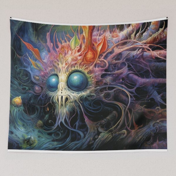 Item preview, colorful fantasy Bacteria monster  designed and sold by zoldi.