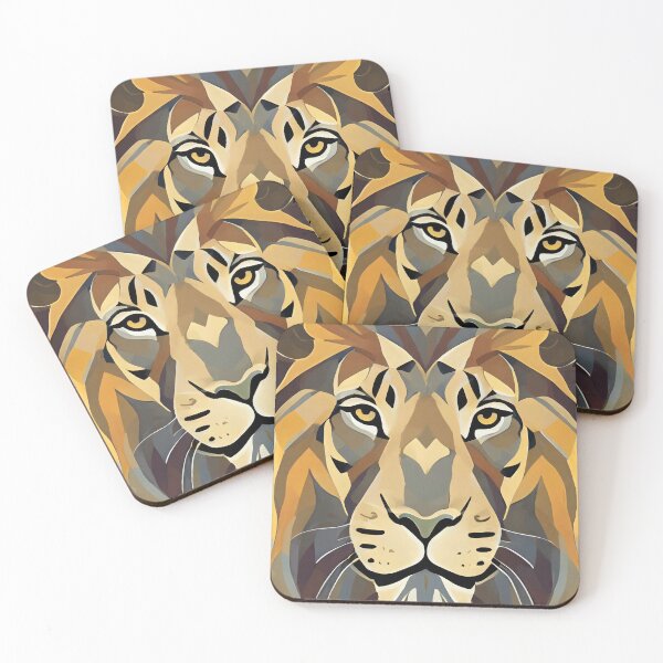 Item preview, A lion's face designed and sold by fotofeast.