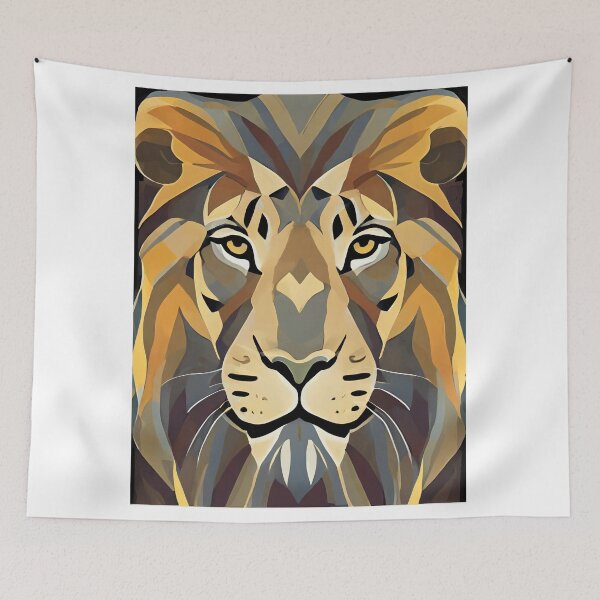 Item preview, A lion's face designed and sold by fotofeast.
