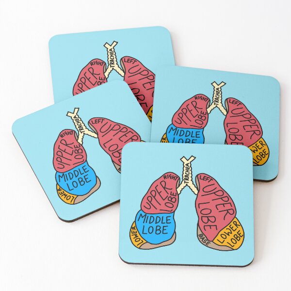 Item preview, Cute Anatomical lung designed and sold by Quacktails.
