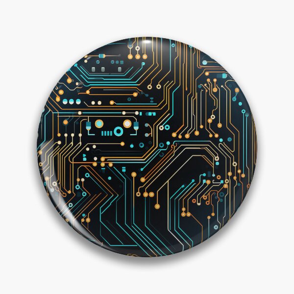 Item preview, Wired Elegance: Circuit Board Pattern designed and sold by NikkofTime.