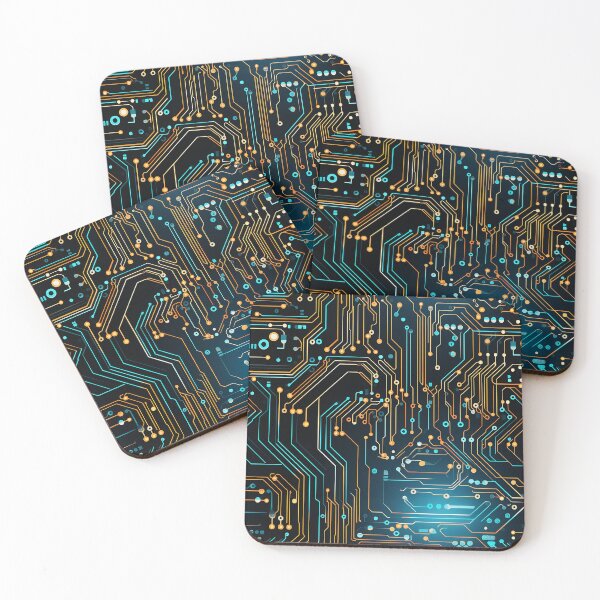 Item preview, Wired Elegance: Circuit Board Pattern designed and sold by NikkofTime.