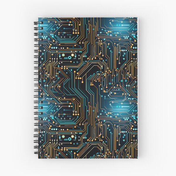 Item preview, Wired Elegance: Circuit Board Pattern designed and sold by NikkofTime.