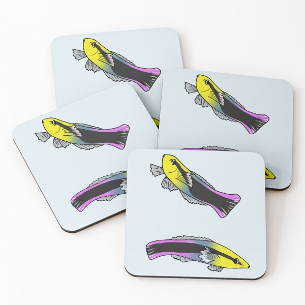 Item preview, Hawaiian Cleaner Wrasse designed and sold by laurenmoee.