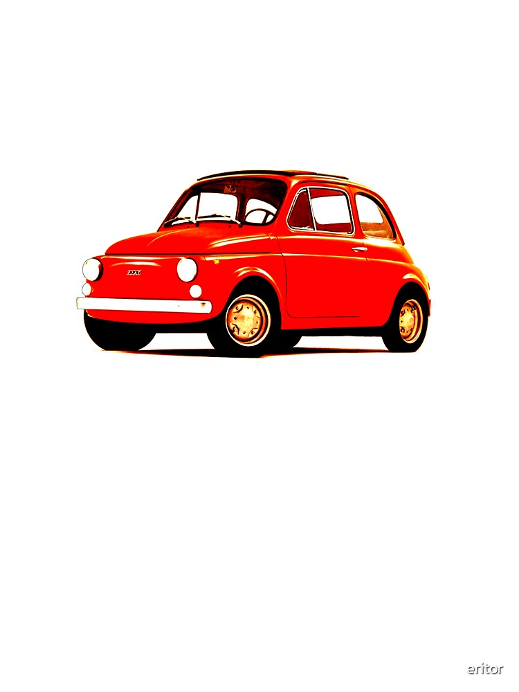 T Shirt Enfant Fiat 500 D Origine Par Eritor Redbubble