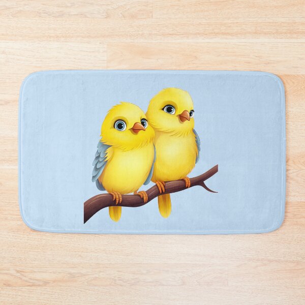 Item preview, Canary bird couple | Canaries designed and sold by DerSenat.