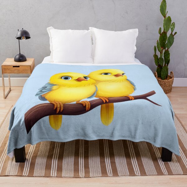 Item preview, Canary bird couple | Canaries designed and sold by DerSenat.