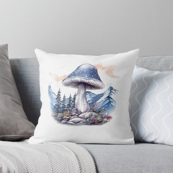 Item preview, Magic Mushroom Sticker designed and sold by Mandayartstudio.