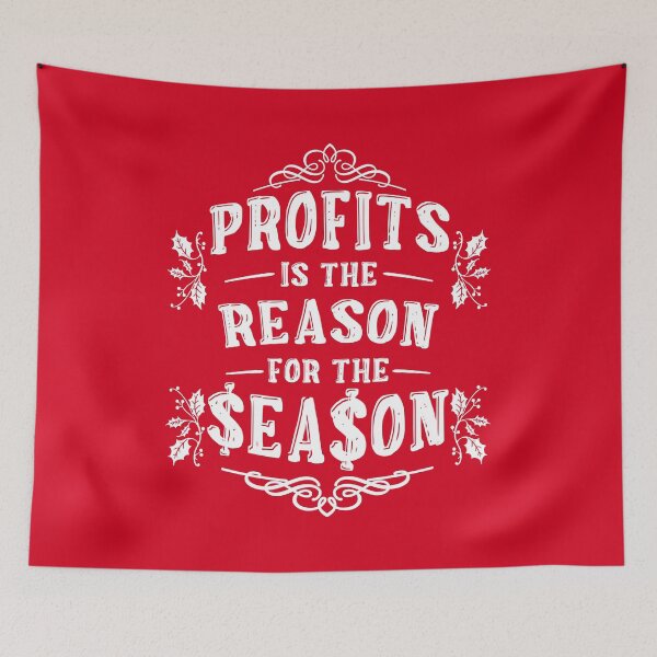 Item preview, Christmas Before Profits designed and sold by WorldEngine.