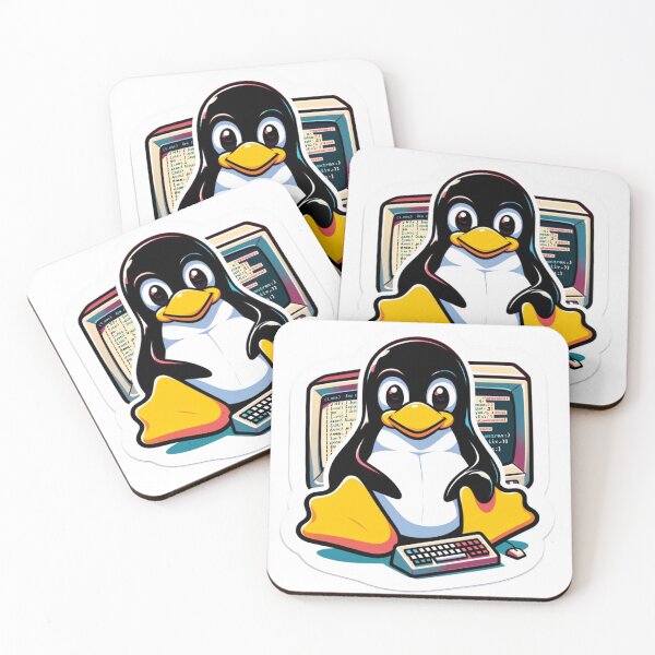 Item preview, Techie Tux: The Linux Penguin designed and sold by pixeldigger.