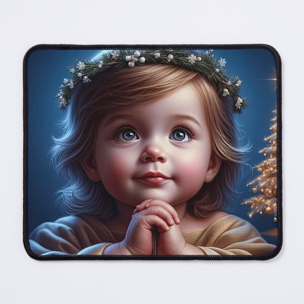 Item preview, Baby Jesus Christmas sticker designed and sold by EbyArts.