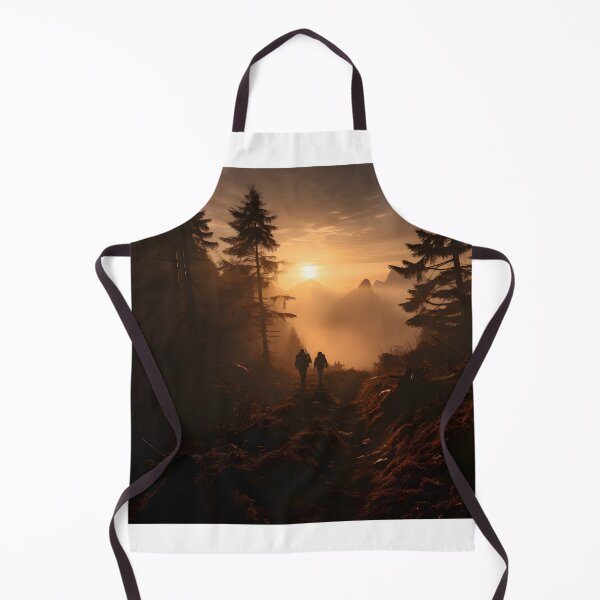 Item preview, A serene autumn hike in the mountains. designed and sold by Shirtastically.