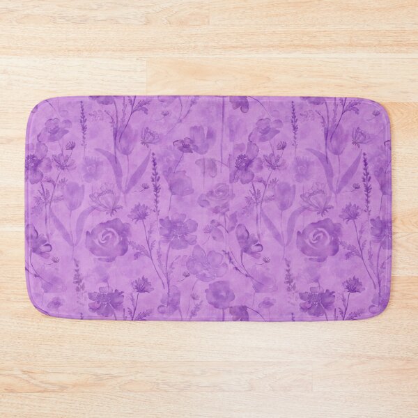 Item preview, Purple tiny flowers pattern designed and sold by Chirayu1111.