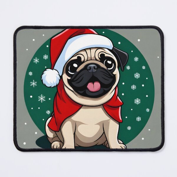 Item preview, Xmas Pug designed and sold by PaigeCompositor.