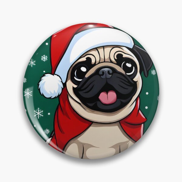 Item preview, Xmas Pug designed and sold by PaigeCompositor.