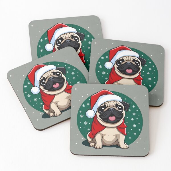 Item preview, Xmas Pug designed and sold by PaigeCompositor.