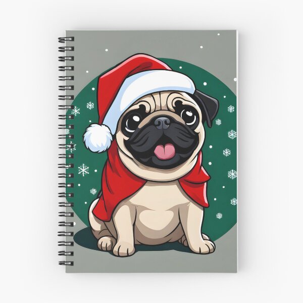 Item preview, Xmas Pug designed and sold by PaigeCompositor.