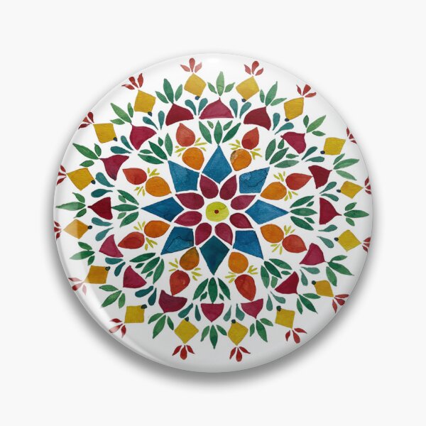 Item preview,  Botanical Watercolor Mandala designed and sold by Shalini Bisht.