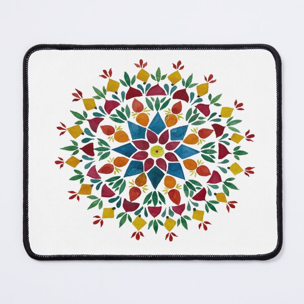 Item preview,  Botanical Watercolor Mandala designed and sold by Shalini Bisht.