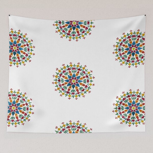 Item preview,  Botanical Watercolor Mandala designed and sold by Shalini Bisht.