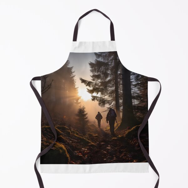 Item preview, A peaceful autumn hike in a serene and mystical forest. designed and sold by Shirtastically.