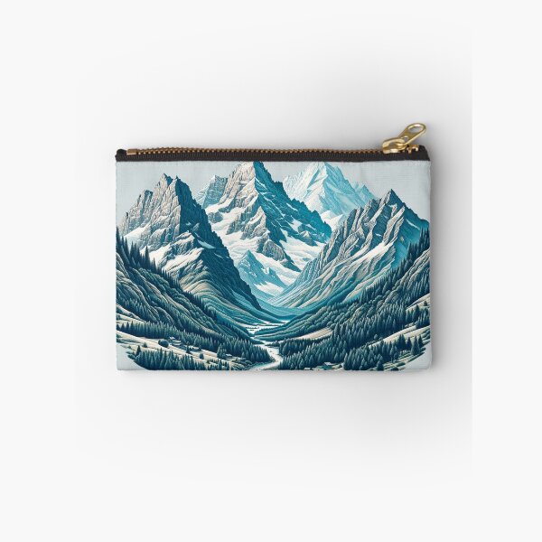 Item preview, Snowy Summit: Splendor of the Mountains designed and sold by LuminaVibe.