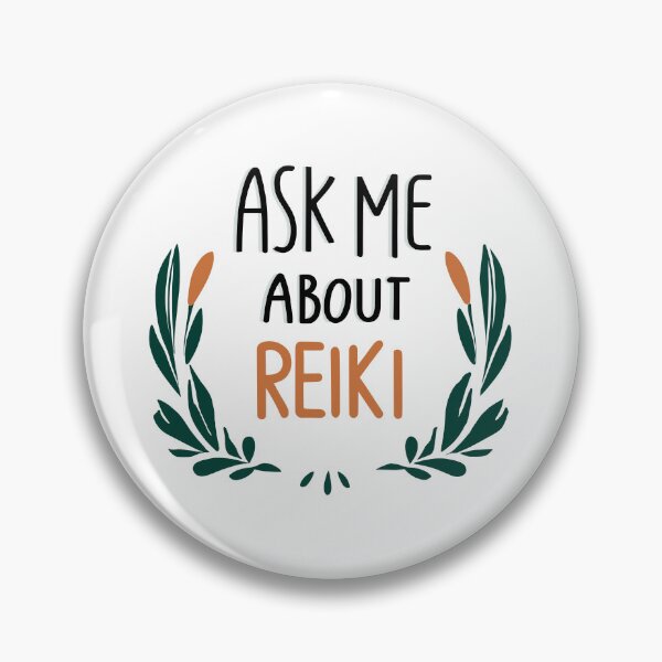 Item preview, Floral Harmony: Ask Me About Reiki designed and sold by EvaAngel.