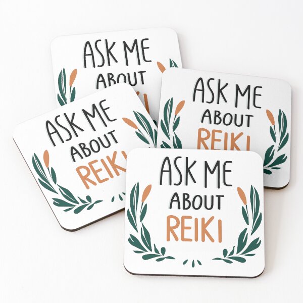 Item preview, Floral Harmony: Ask Me About Reiki designed and sold by EvaAngel.