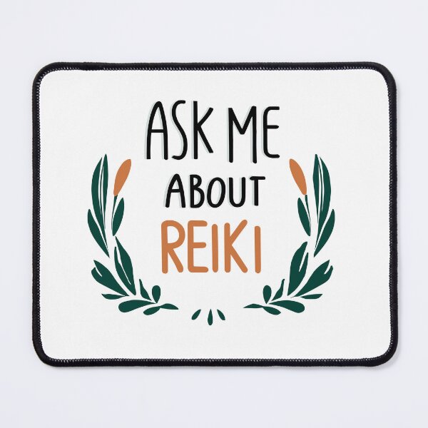Item preview, Floral Harmony: Ask Me About Reiki designed and sold by EvaAngel.