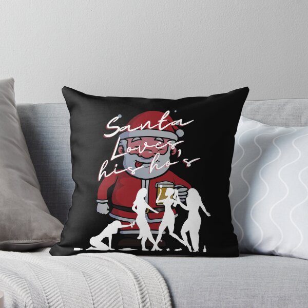 Item preview, Santa Loves his Ho's Funny Christmas Design designed and sold by mkzmerch.