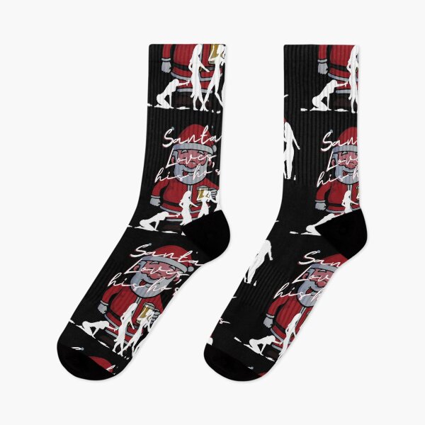 Item preview, Santa Loves his Ho's Funny Christmas Design designed and sold by mkzmerch.