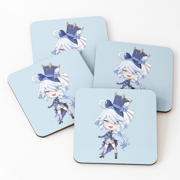 Item preview, Furina De Fontaine Focalors Hydro Archon Genshin Impact Chibi designed and sold by Anime Access.