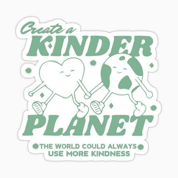Item preview, Create a Kinder Planet Sage Green designed and sold by ScorpioSunStudio.