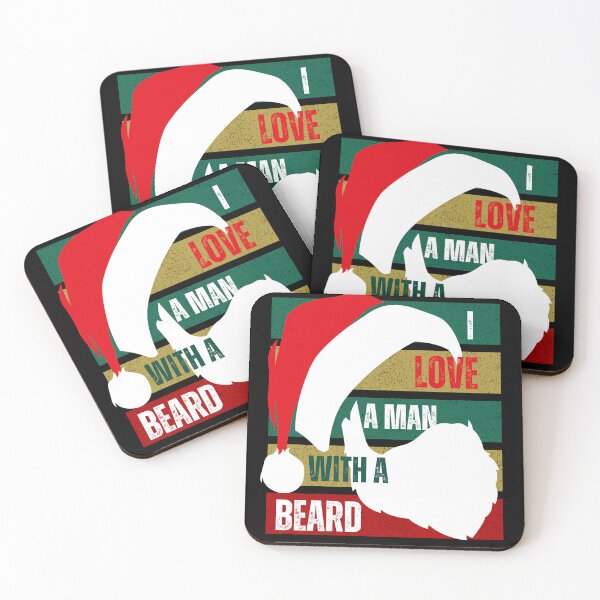 Item preview, I love a man with a beard Santa Claus designed and sold by Lady-Frost.