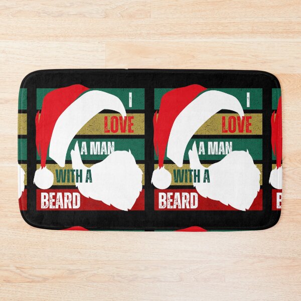Item preview, I love a man with a beard Santa Claus designed and sold by Lady-Frost.