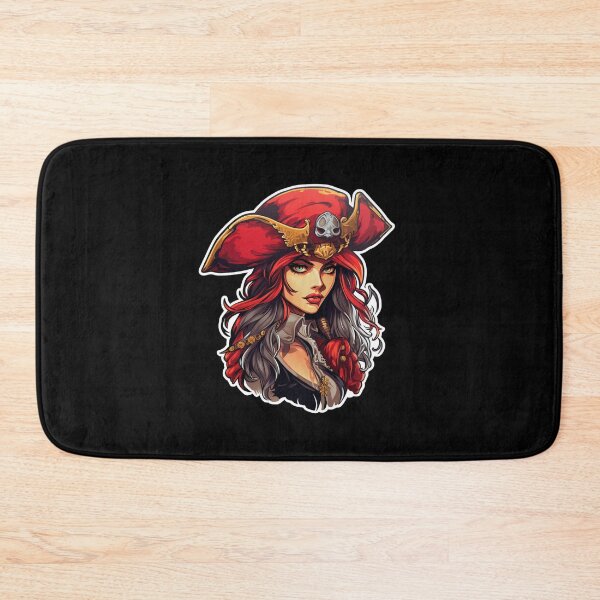 Item preview, Pirate Girl Female Pirate Captain designed and sold by Nightarcade.
