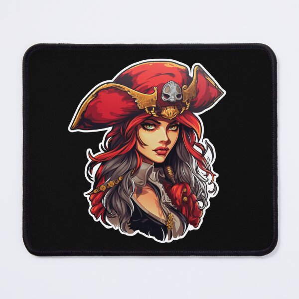 Item preview, Pirate Girl Female Pirate Captain designed and sold by Nightarcade.