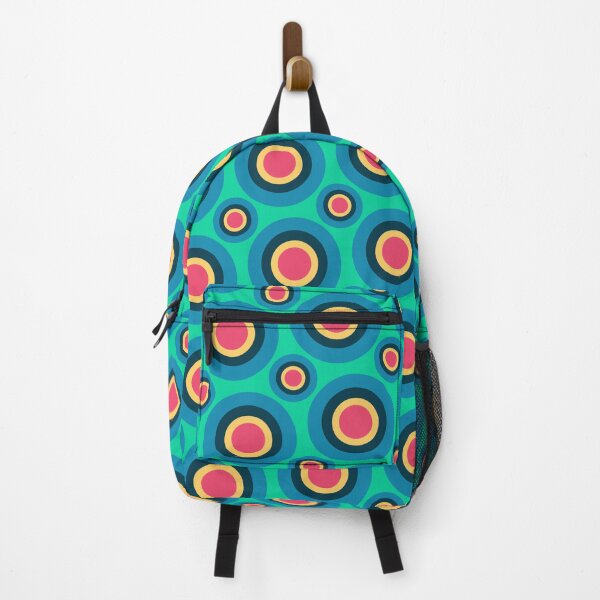 Item preview, Concentric Circles Pattern: A Fusion of Vibrant Colors designed and sold by 2teesme.
