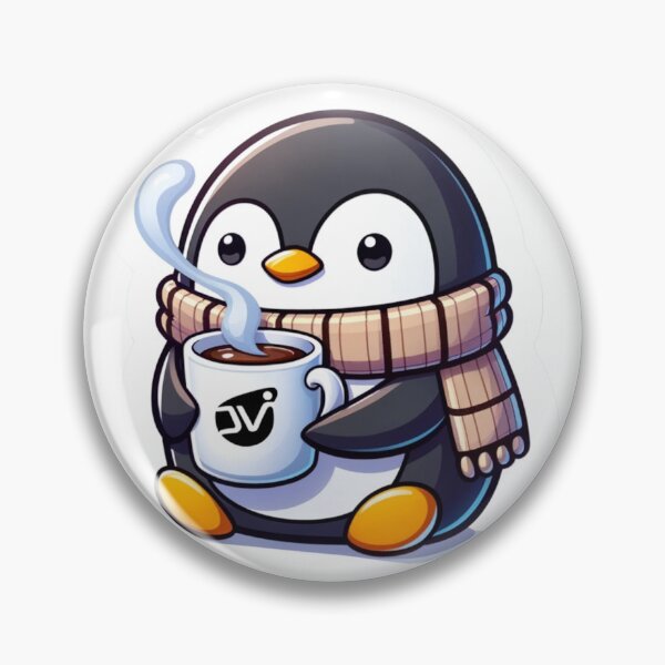 Item preview, Java Genius: The Coder Penguin 2 designed and sold by pixeldigger.