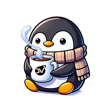 Artwork thumbnail, Java Genius: The Coder Penguin 2 by pixeldigger