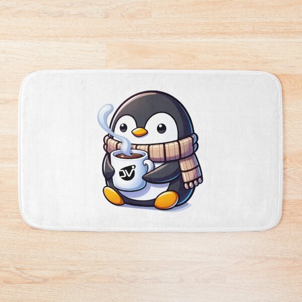 Item preview, Java Genius: The Coder Penguin 2 designed and sold by pixeldigger.