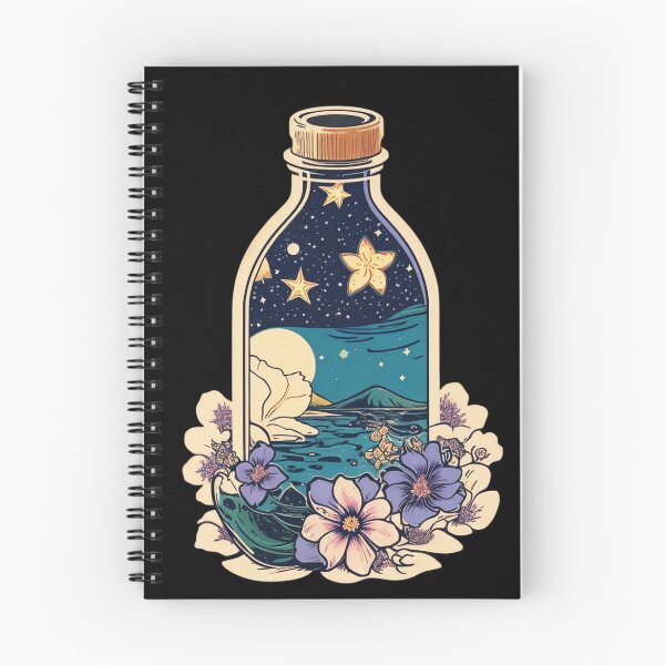 Item preview, Starry Night Message in a Bottle designed and sold by NautiChic.