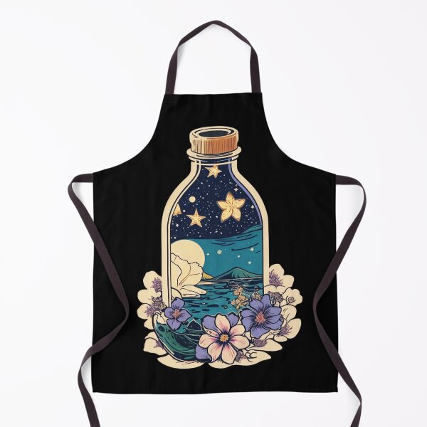 Item preview, Starry Night Message in a Bottle designed and sold by NautiChic.